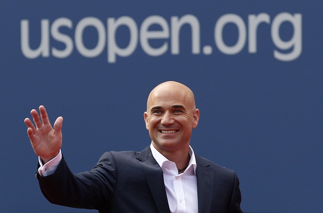 Two-time U.S. Open champion Andre Agassi 