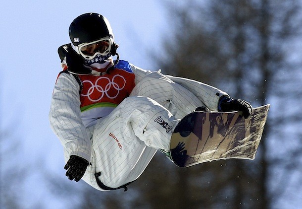 Shaun White of the U.S. at the Torino 2006 Winter Olympic Games