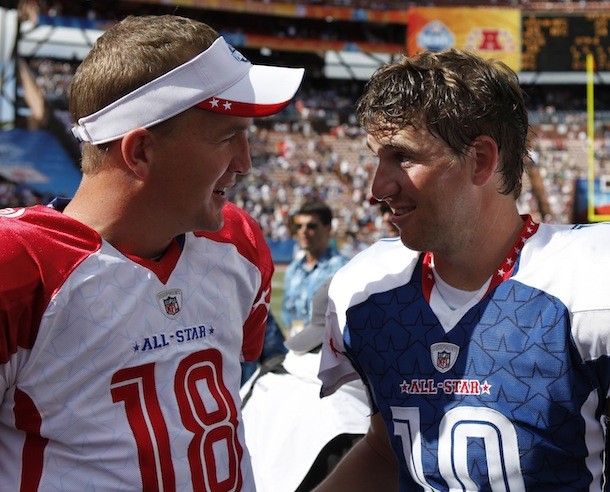 Peyton and Eli Manning 