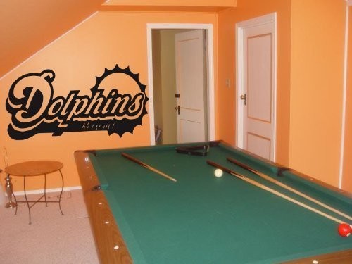 Miami Dolphins Bedroom Decor