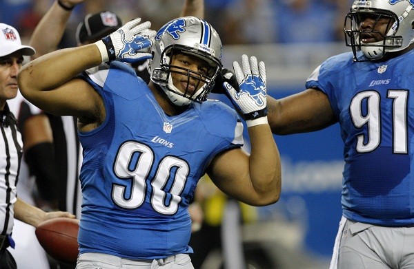 Detroit Lions defensive tackle Ndamukong Suh