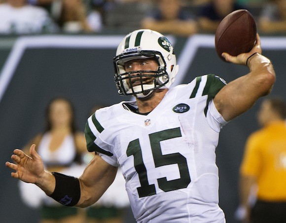 New York Jets quarterback Tim Tebow