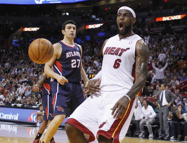 Reggie Evans is not impressed with LeBron James or the Miami Heat