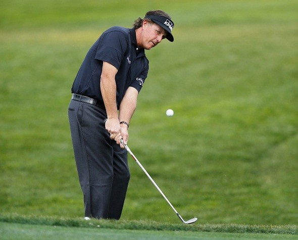 U.S. golfer Phil Mickelson