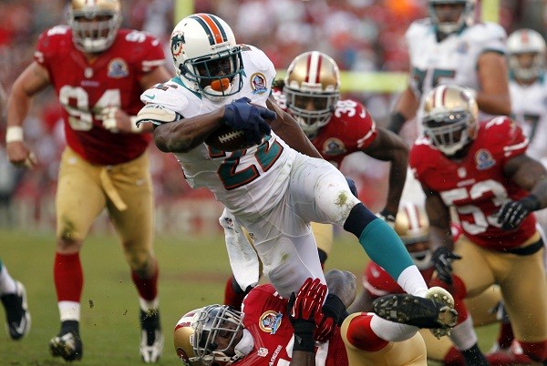 Miami Dolphins running back Reggie Bush
