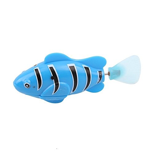 Which is the best swimming fish toy for cats on Amazon?
