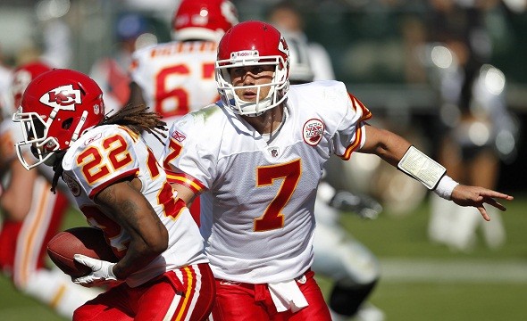 Kansas City Chiefs quarterback Matt Cassel