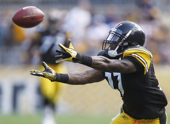 Pittsburgh Steelers wideout Mike Wallace