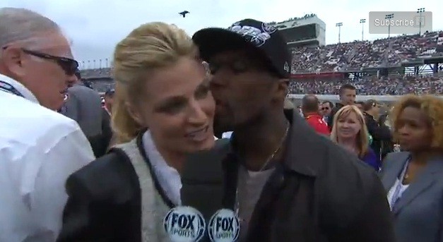 Erin Andrews and rapper 50 Cent