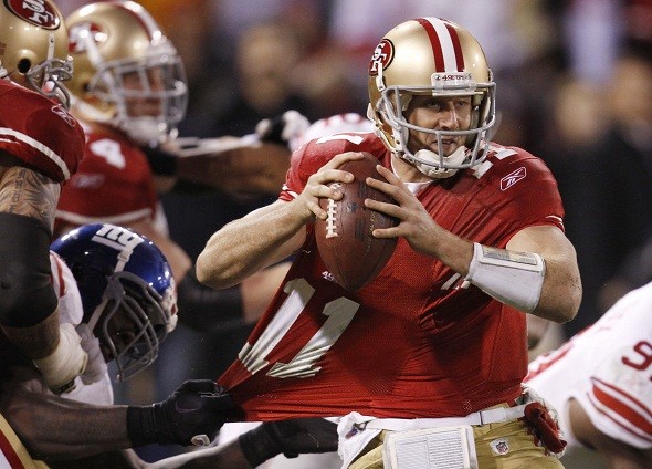 San Francisco 49ers quarterback Alex Smith 