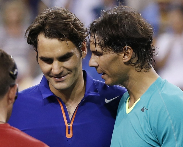 Roger Federer Rafa Nadal Indian Wells