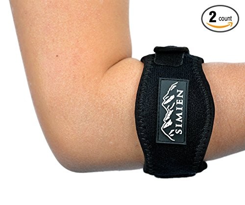Most Popular tennis elbow brace with compression pad on Amazon to Buy (Review 2017)