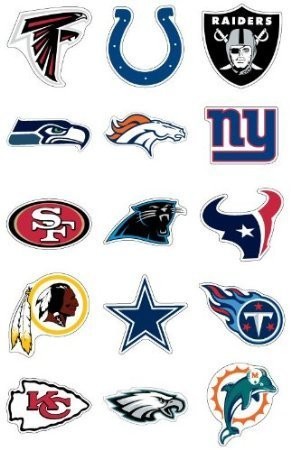 Top Best Seller nfl logo stickers small on Amazon You Shouldn't Miss (Review 2017)