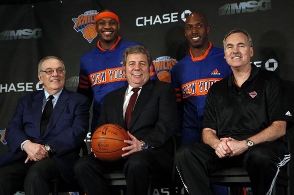 New York Knicks owner James Dolan 