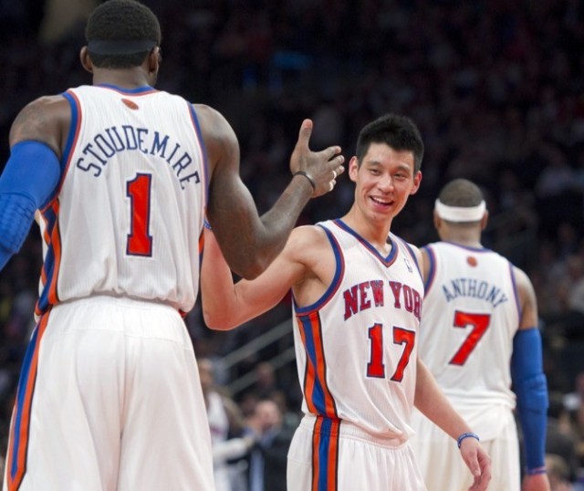 The Knicks have won their last two games, with both Jeremy Lin and Amare Stoudemire on the bench