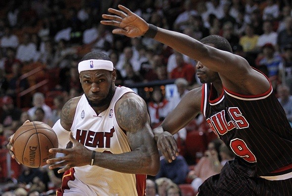 Miami Heat forward LeBron James