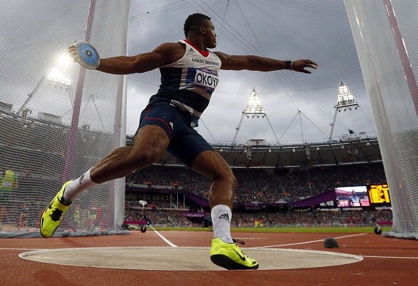 London Olympian Lawrence Okoye