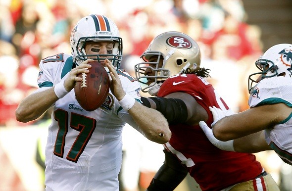 Miami Dolphins quarterback Ryan Tannehill