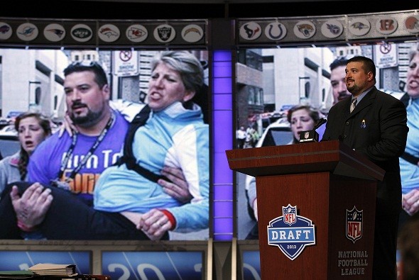 New England Patriots Joe Andruzzi